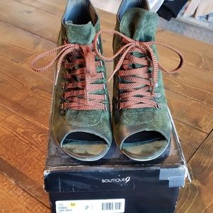 Nine West Peep Toe Booties